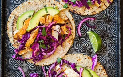 Tilapia Tacos + Tropical Salsa