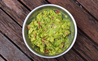 Grilled Pineapple Guacamole