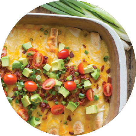 Enchilada bake recipe