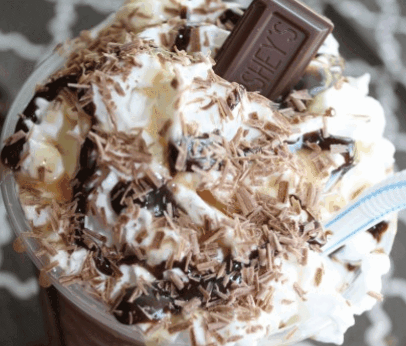 Iced Caramel Mocha Frappe