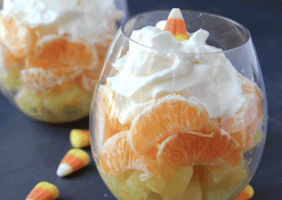 Healthy Candy Corn Snack