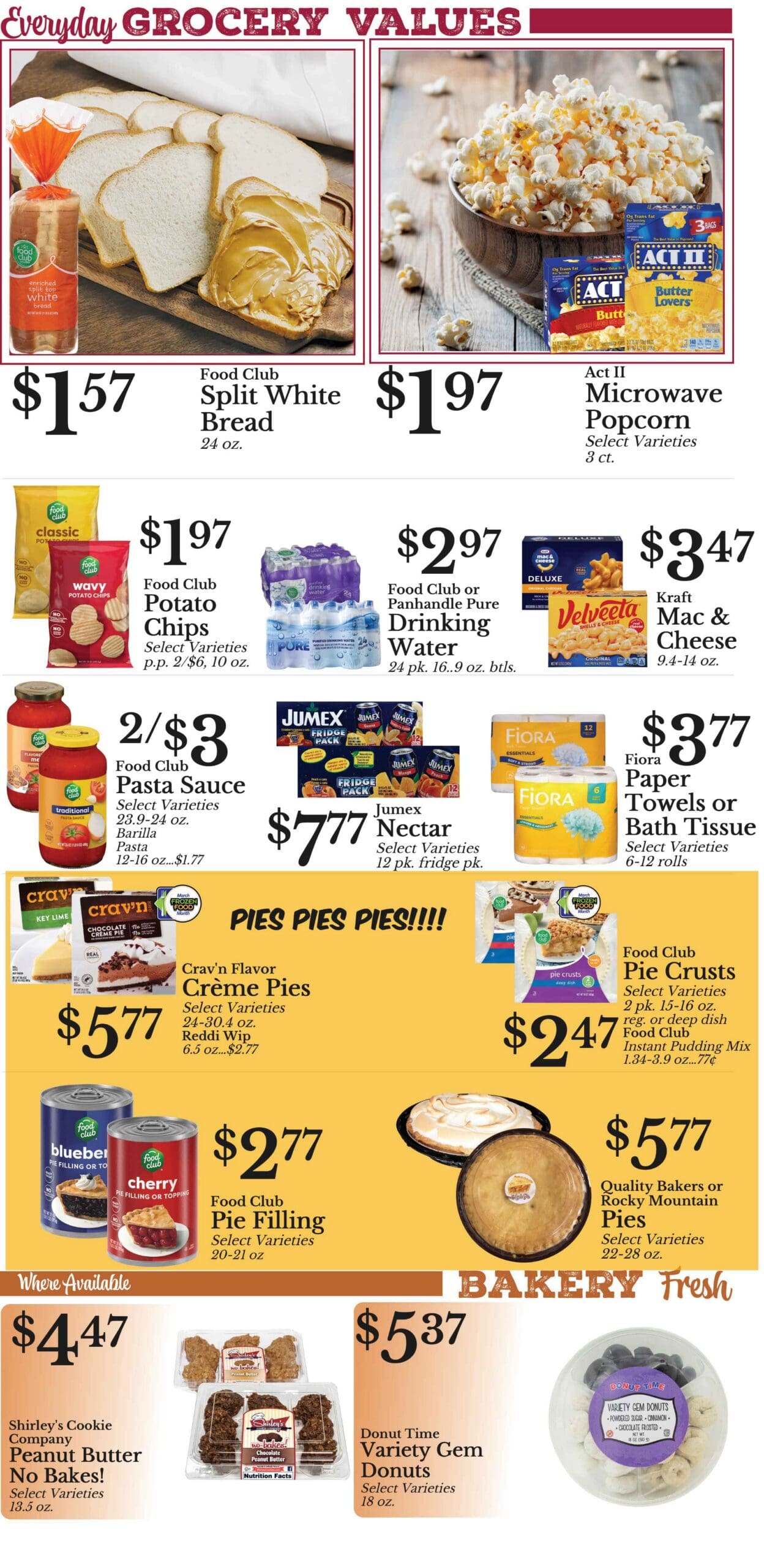 Weekly specials for farmer's fresh market page 2